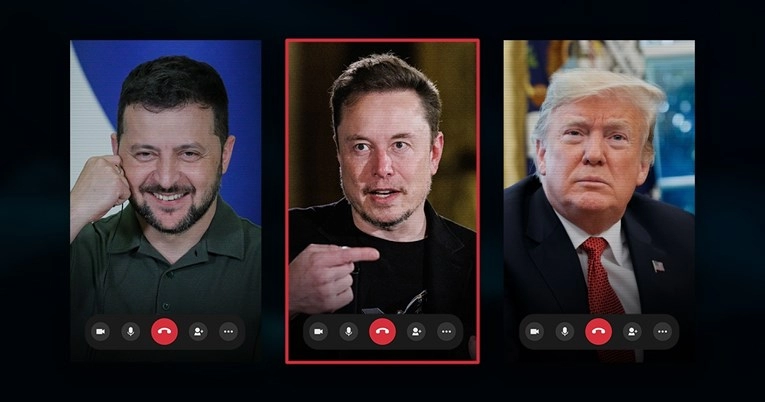 Razgovarali Trump i Zelenski, Musk se uključio u poziv. "Obećali su pomoći Ukrajini"
